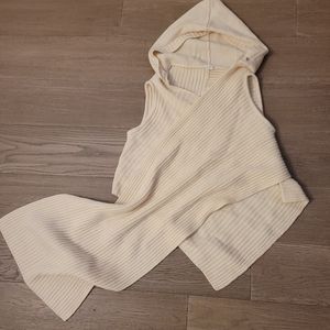 Lululemon cream wrap style vest O/S